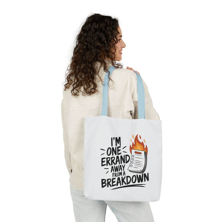 One Errand from Chaos Tote - Colorful Straps - Gutsy Garb