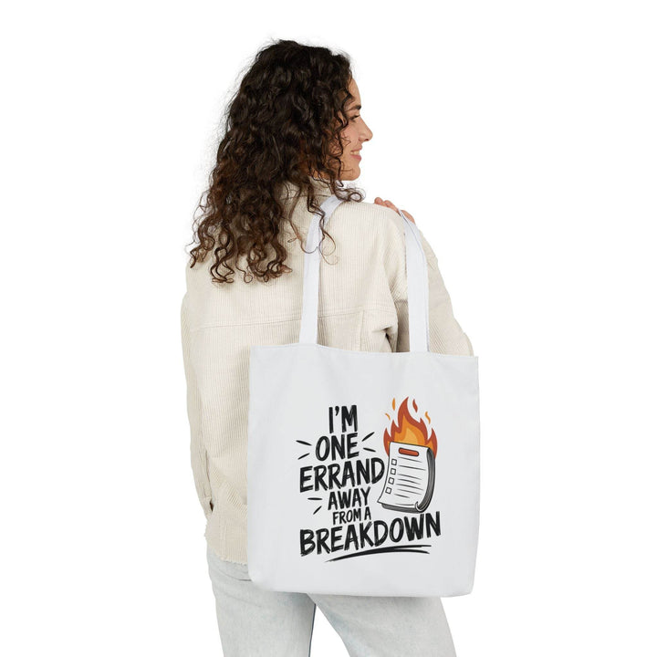 One Errand from Chaos Tote - Colorful Straps - Gutsy Garb