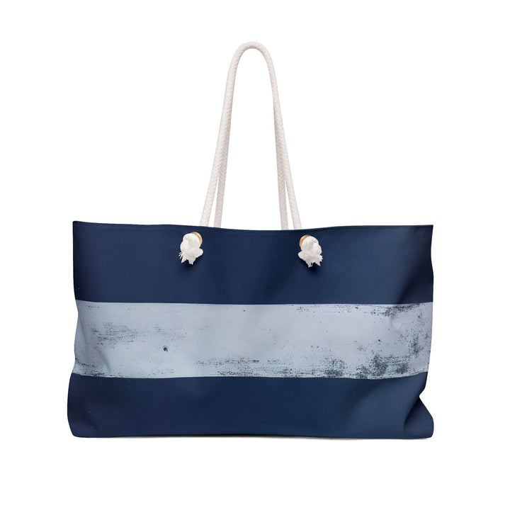 Nautical Weekender Tote Bag with Durable Rope Handles - Gutsy Garb