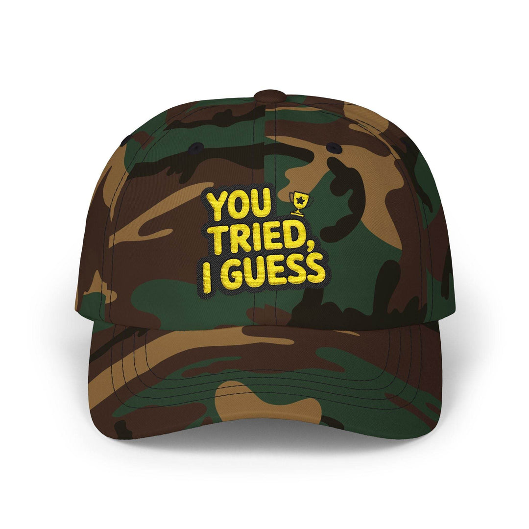 Funny Participation Trophy Hat – You Tried Cap - Gutsy Garb