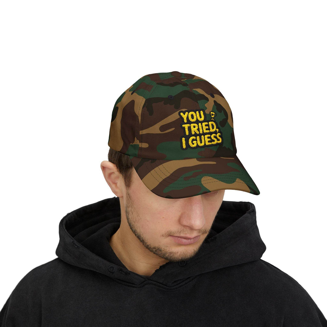 Funny Participation Trophy Hat – You Tried Cap - Gutsy Garb