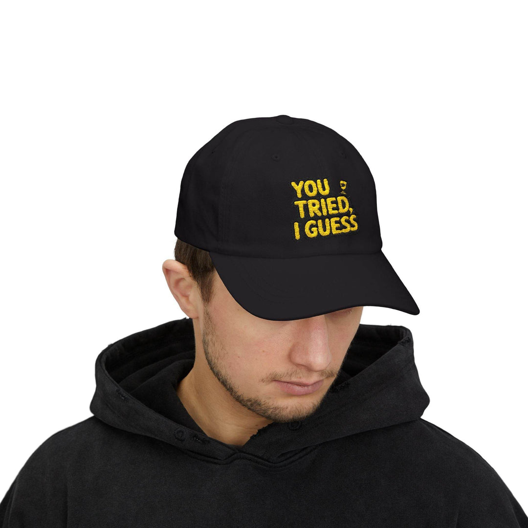 Funny Participation Trophy Hat – You Tried Cap - Gutsy Garb