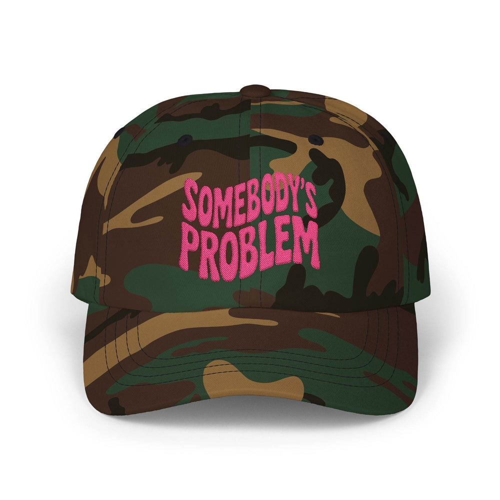 Somebody's Problem Chill Vibes Cap - White Hat - Gutsy Garb