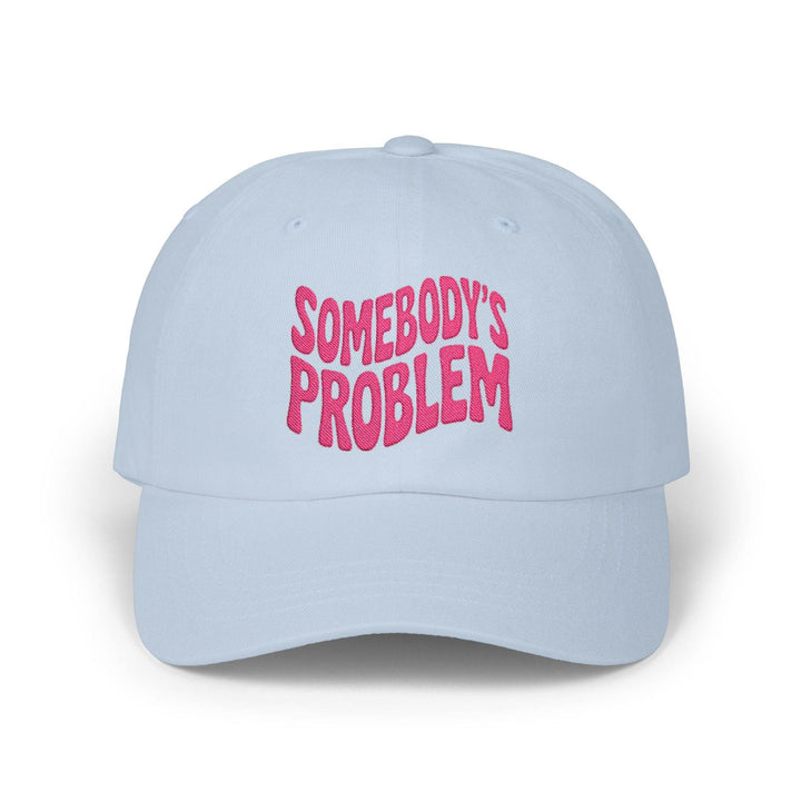 Somebody's Problem Chill Vibes Cap - White Hat - Gutsy Garb