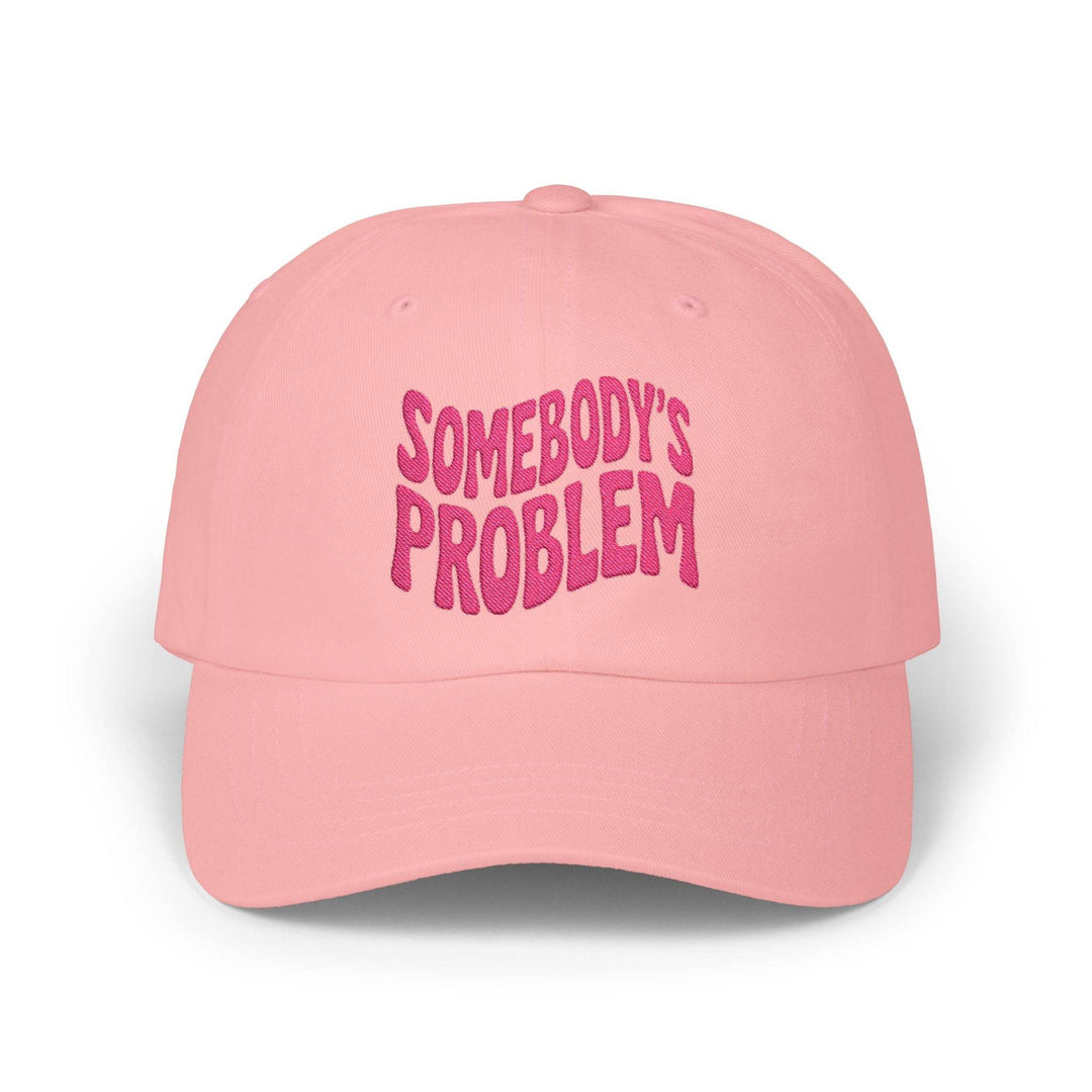 Somebody's Problem Chill Vibes Cap - White Hat - Gutsy Garb