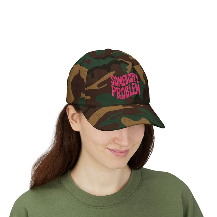 Somebody's Problem Chill Vibes Cap - White Hat - Gutsy Garb