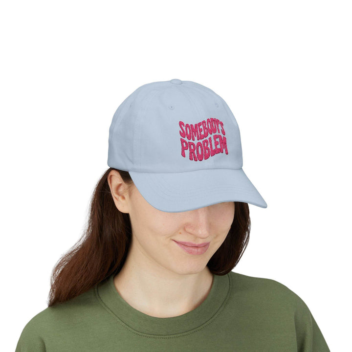 Somebody's Problem Chill Vibes Cap - White Hat - Gutsy Garb
