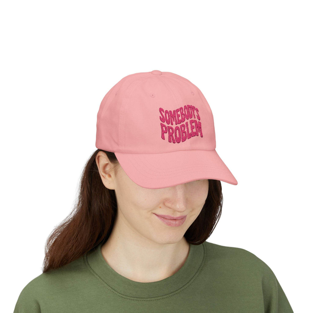 Somebody's Problem Chill Vibes Cap - White Hat - Gutsy Garb