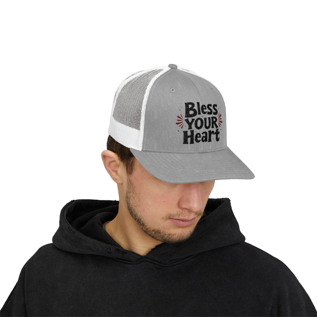 Bless Your Heart Hat - Stylish Trucker Cap - Gutsy Garb