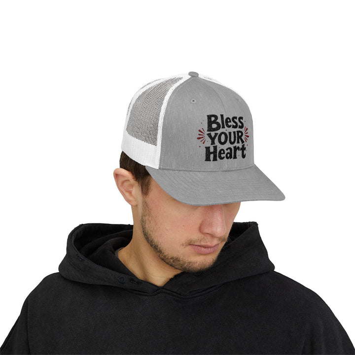 Bless Your Heart Hat - Stylish Trucker Cap - Gutsy Garb