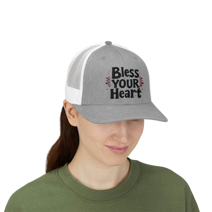 Bless Your Heart Hat - Stylish Trucker Cap - Gutsy Garb