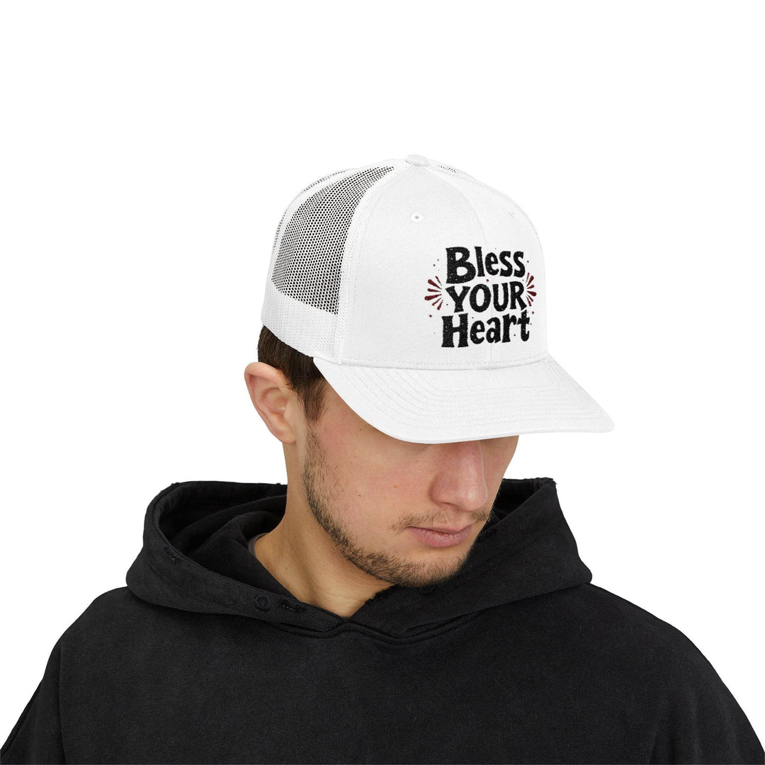 Bless Your Heart Hat - Stylish Trucker Cap - Gutsy Garb