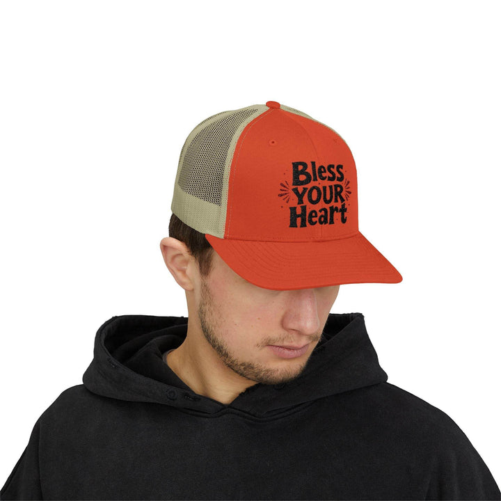 Bless Your Heart Hat - Stylish Trucker Cap - Gutsy Garb