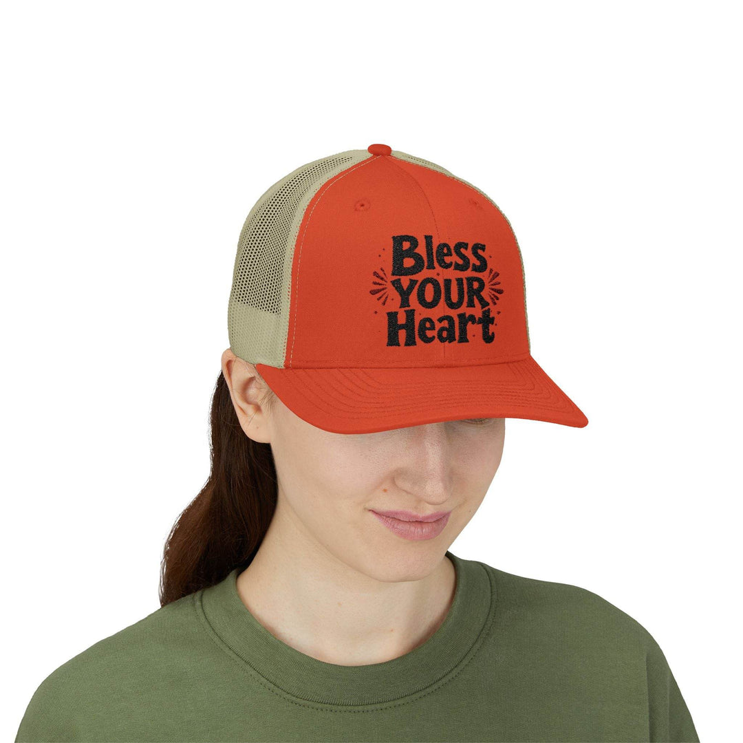 Bless Your Heart Hat - Stylish Trucker Cap - Gutsy Garb