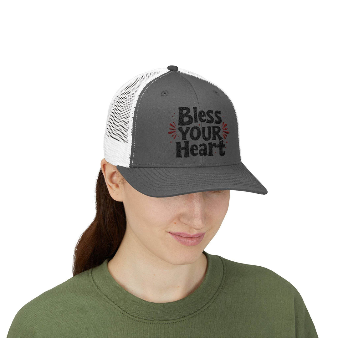 Bless Your Heart Hat - Stylish Trucker Cap - Gutsy Garb