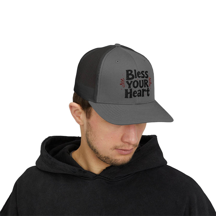 Bless Your Heart Hat - Stylish Trucker Cap - Gutsy Garb