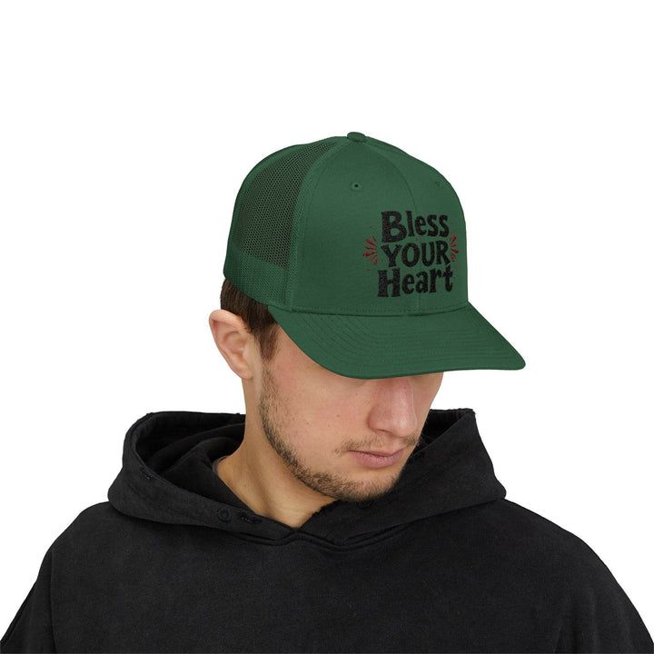 Bless Your Heart Hat - Stylish Trucker Cap - Gutsy Garb