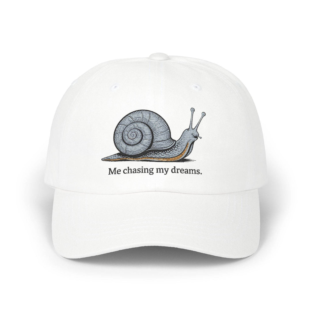 Whimsical Snail Hat with Dream Chaser Design - Gutsy Garb
