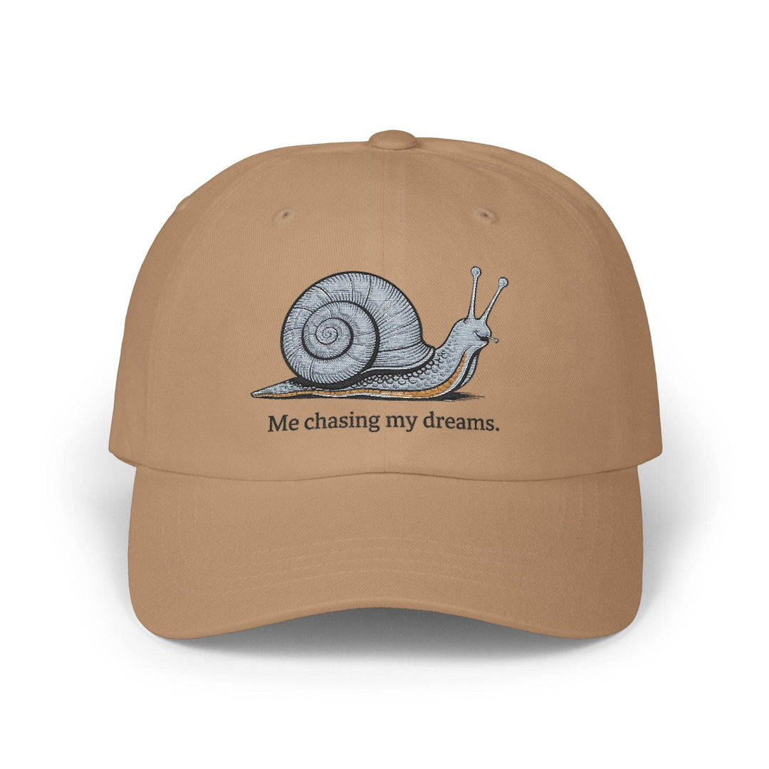 Whimsical Snail Hat with Dream Chaser Design - Gutsy Garb