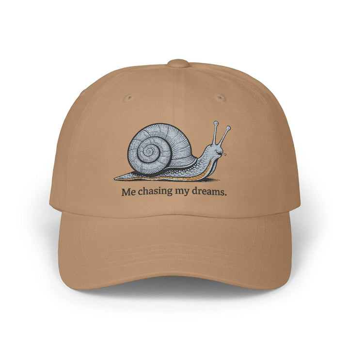 Whimsical Snail Hat with Dream Chaser Design - Gutsy Garb