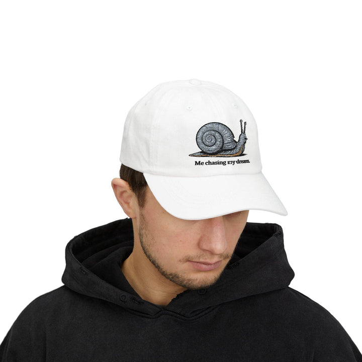 Whimsical Snail Hat with Dream Chaser Design - Gutsy Garb