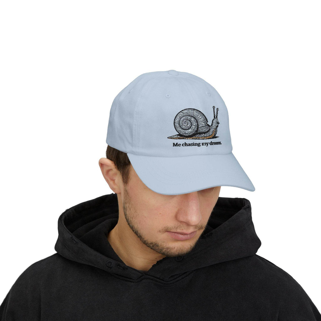 Whimsical Snail Hat with Dream Chaser Design - Gutsy Garb