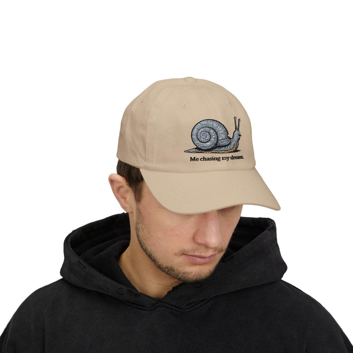 Whimsical Snail Hat with Dream Chaser Design - Gutsy Garb