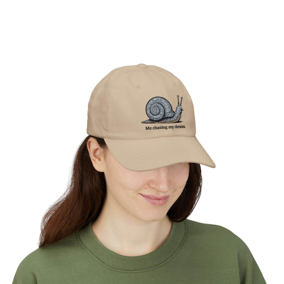 Whimsical Snail Hat with Dream Chaser Design - Gutsy Garb