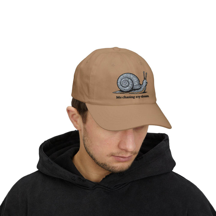 Whimsical Snail Hat with Dream Chaser Design - Gutsy Garb