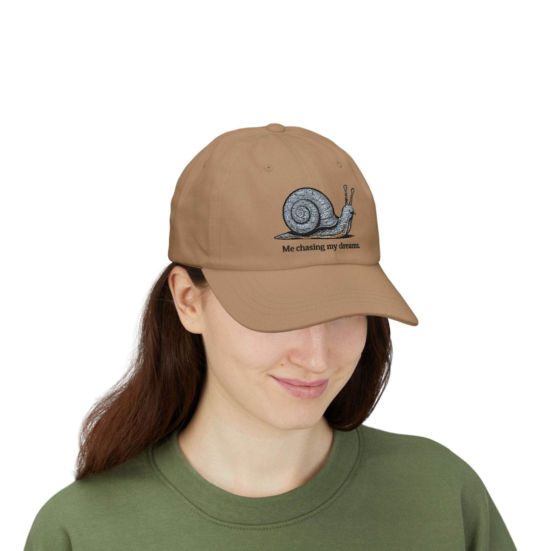 Whimsical Snail Hat with Dream Chaser Design - Gutsy Garb