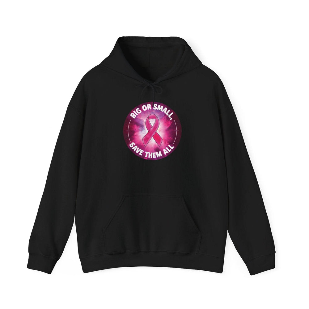Breast Cancer Awareness Hoodie with Supportive Ribbon - Gutsy Garb