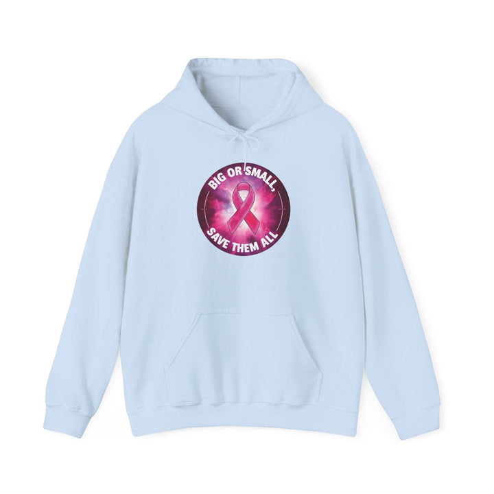 Breast Cancer Awareness Hoodie with Supportive Ribbon - Gutsy Garb