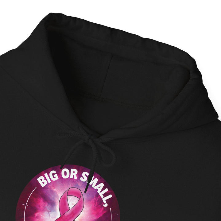 Breast Cancer Awareness Hoodie with Supportive Ribbon - Gutsy Garb