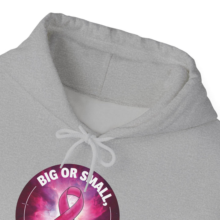 Breast Cancer Awareness Hoodie with Supportive Ribbon - Gutsy Garb