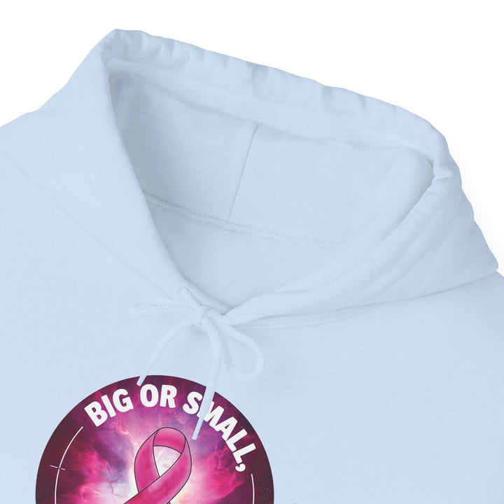Breast Cancer Awareness Hoodie with Supportive Ribbon - Gutsy Garb