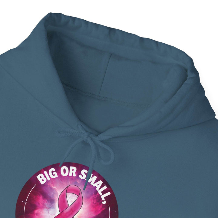Breast Cancer Awareness Hoodie with Supportive Ribbon - Gutsy Garb