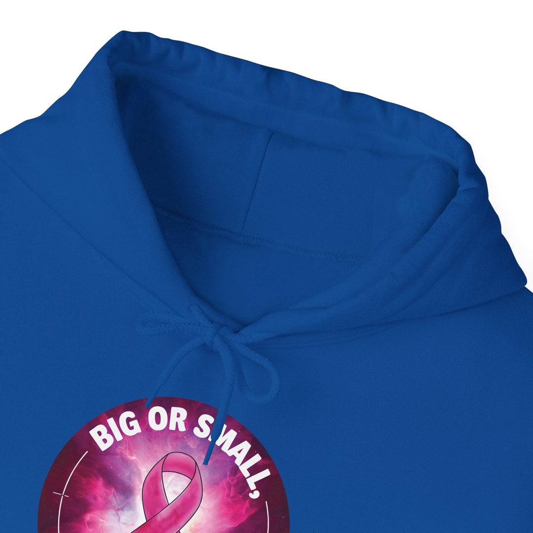 Breast Cancer Awareness Hoodie with Supportive Ribbon - Gutsy Garb