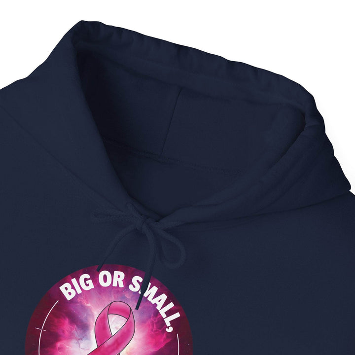 Breast Cancer Awareness Hoodie with Supportive Ribbon - Gutsy Garb