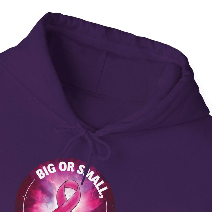 Breast Cancer Awareness Hoodie with Supportive Ribbon - Gutsy Garb