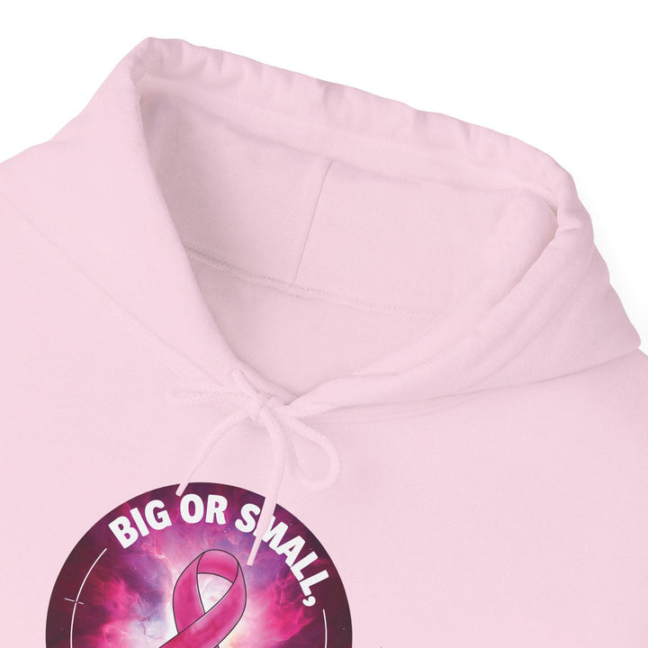 Breast Cancer Awareness Hoodie with Supportive Ribbon - Gutsy Garb