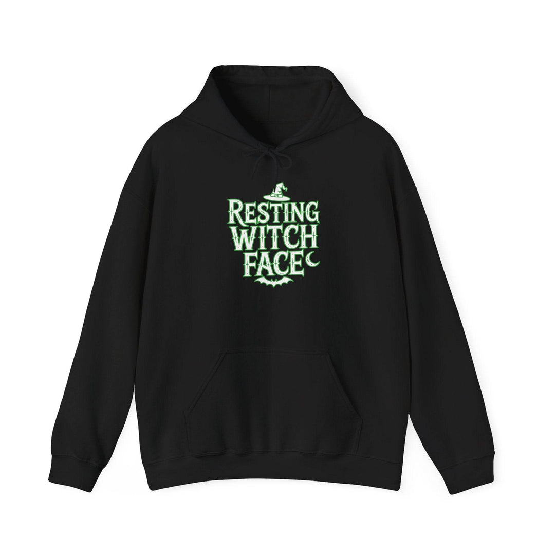 Resting Witch Face Hoodie - Bold Halloween Style - Gutsy Garb