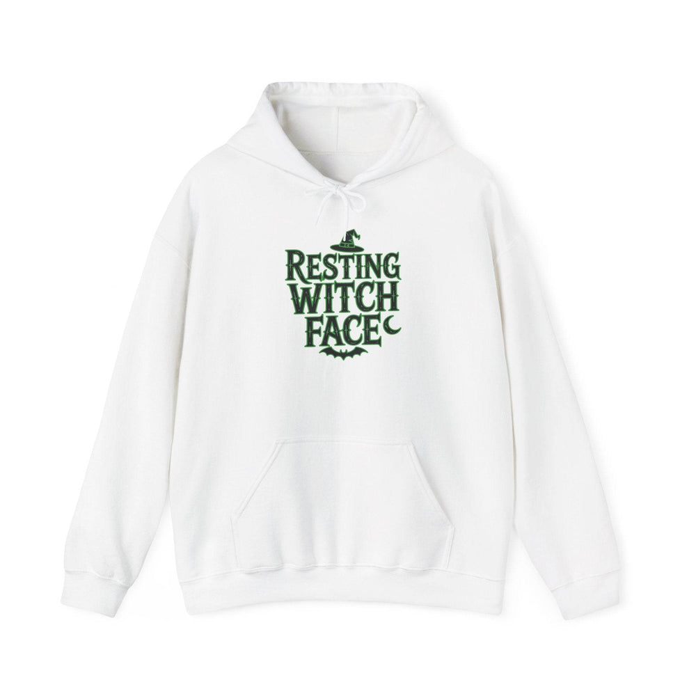 Resting Witch Face Hoodie - Bold Halloween Style - Gutsy Garb