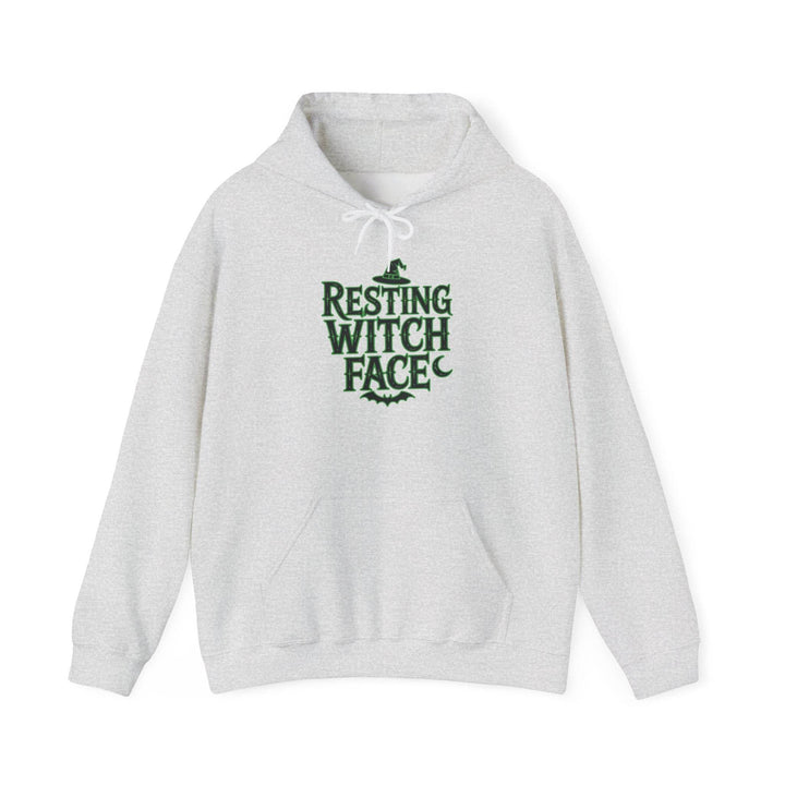 Resting Witch Face Hoodie - Bold Halloween Style - Gutsy Garb