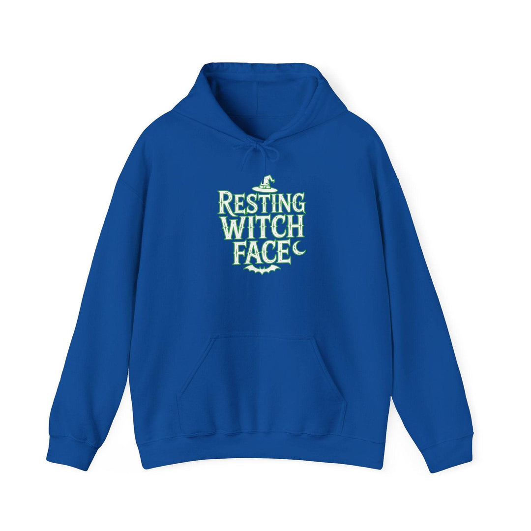 Resting Witch Face Hoodie - Bold Halloween Style - Gutsy Garb