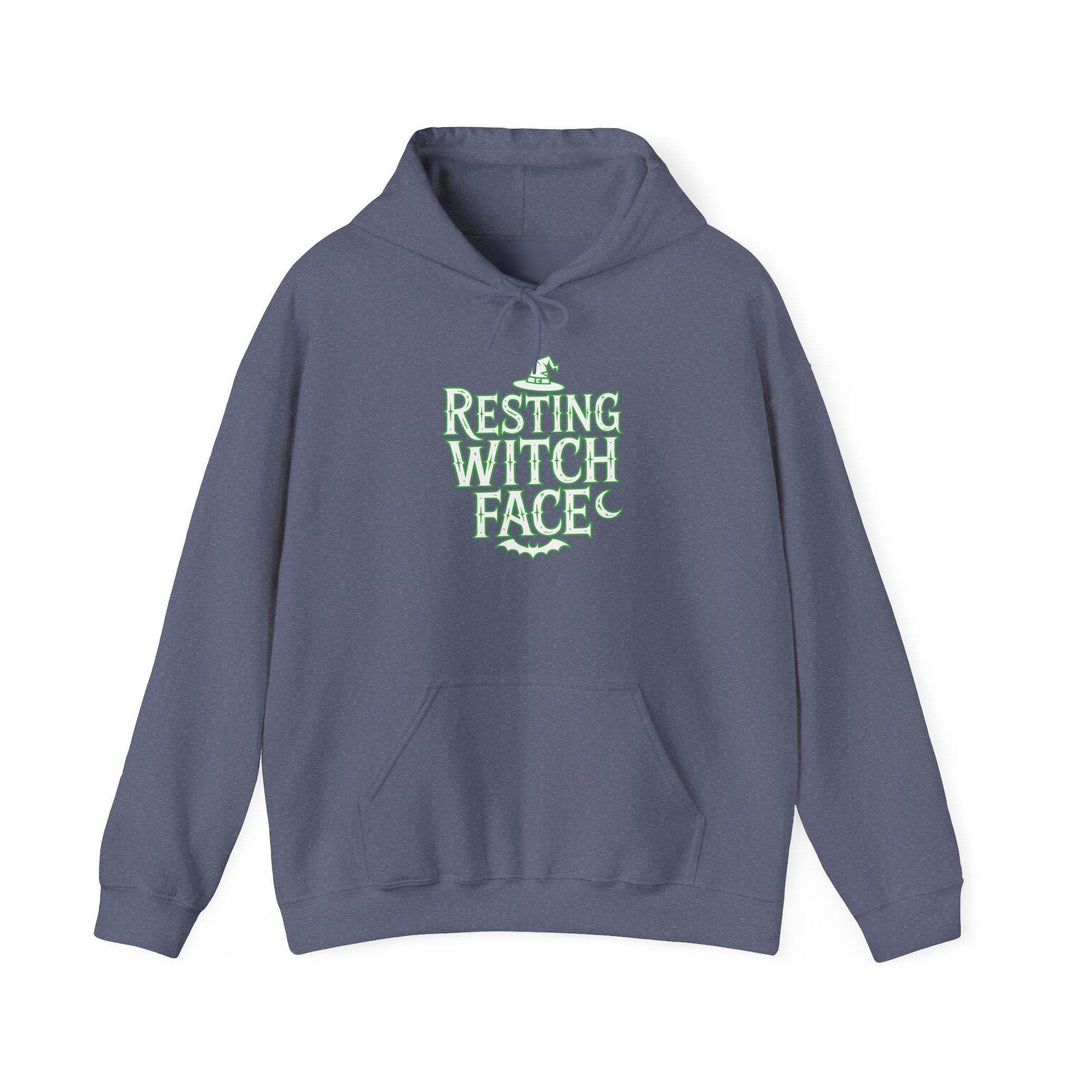 Resting Witch Face Hoodie - Bold Halloween Style - Gutsy Garb