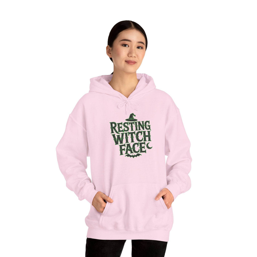 Resting Witch Face Hoodie - Bold Halloween Style - Gutsy Garb