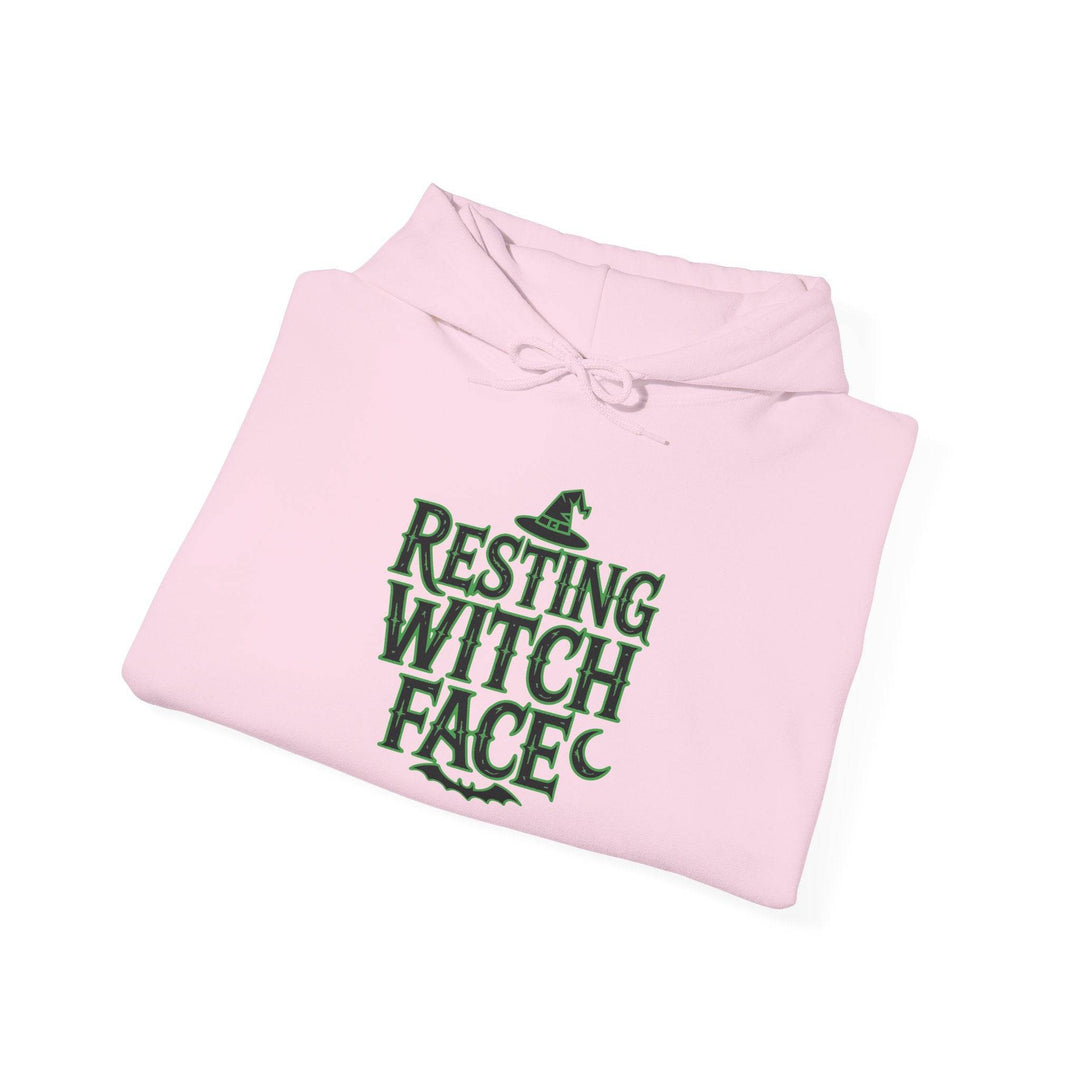 Resting Witch Face Hoodie - Bold Halloween Style - Gutsy Garb
