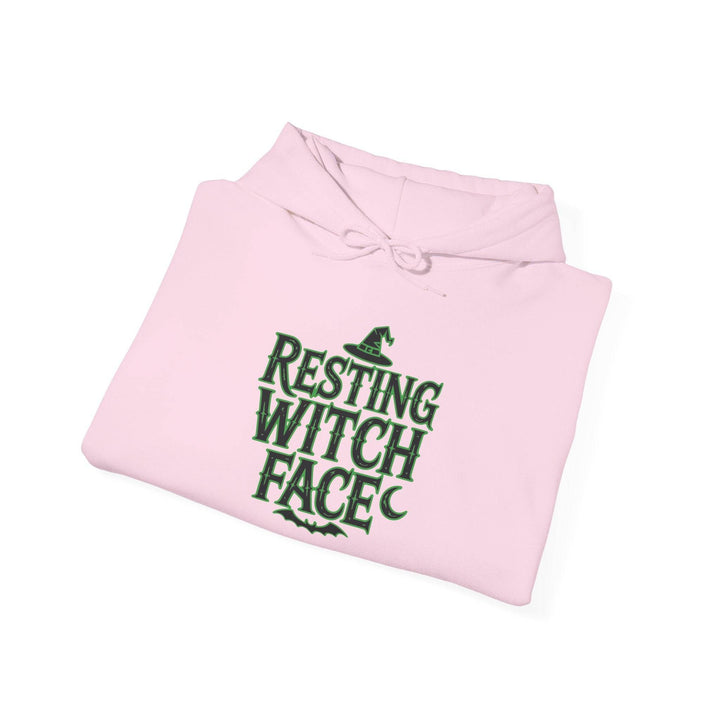 Resting Witch Face Hoodie - Bold Halloween Style - Gutsy Garb