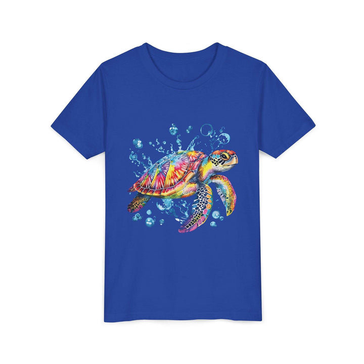 Colorful Turtle Youth Tee - Bold Kids Shirt - Gutsy Garb