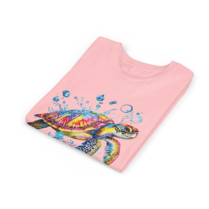 Colorful Turtle Youth Tee - Bold Kids Shirt - Gutsy Garb